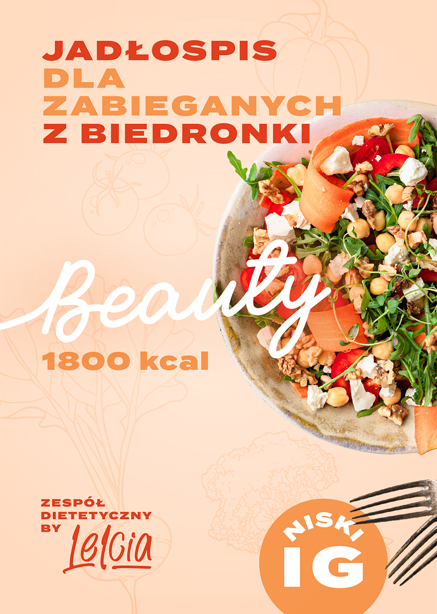 Jadłospis Beauty z Biedronki dla zabieganych (niski IG)